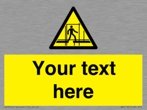 Custom Scaffold Incomplete Sign